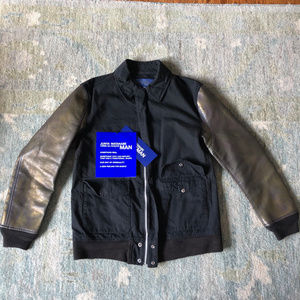 Junya Watanabe Man Leather Jacket Sz Small